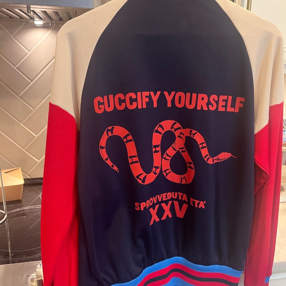 GUCCI Authentic Guccify Yourself Track Jacket - Picture 8 of 12